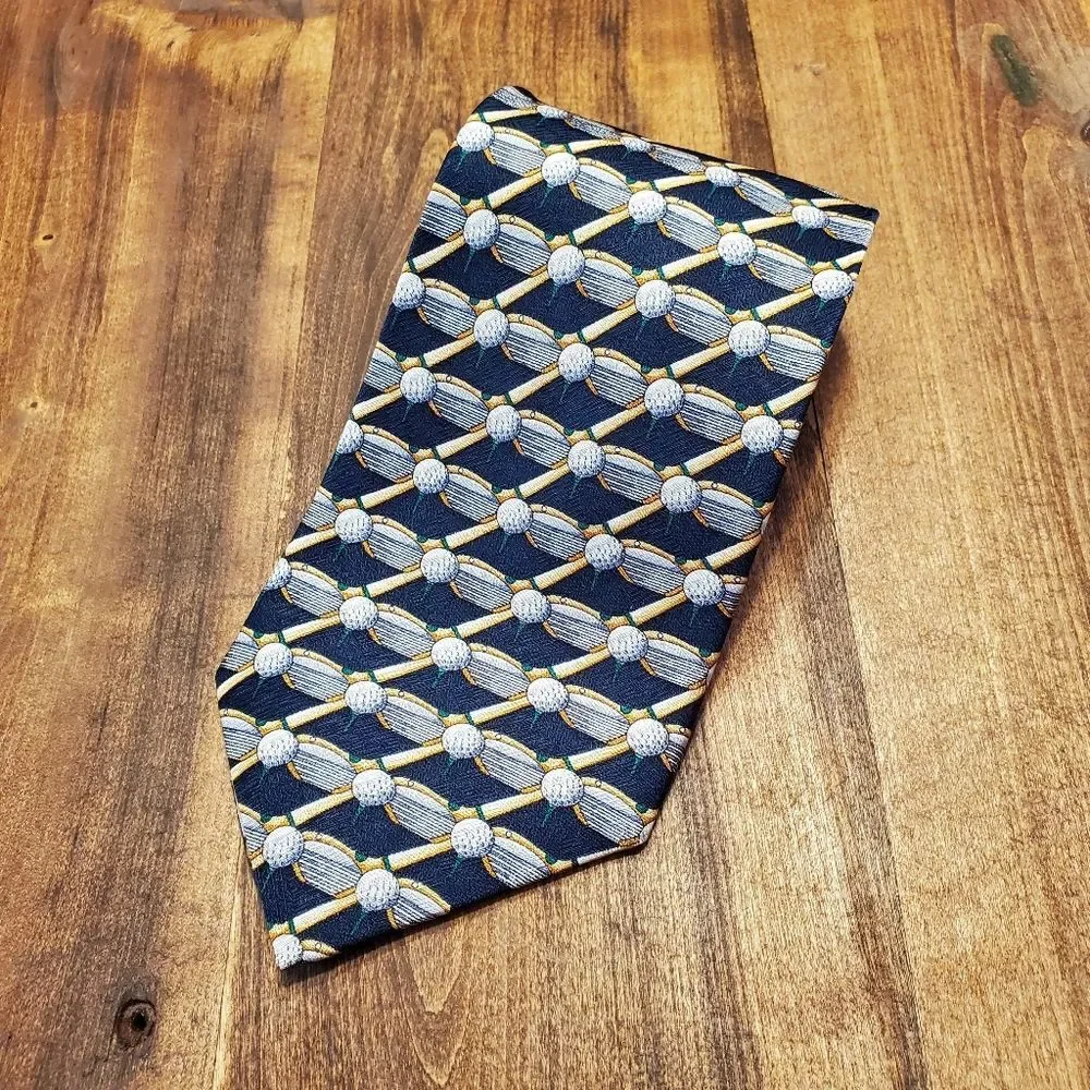 Payne Stewart Golf Shop All Silk Tie Made in the USA